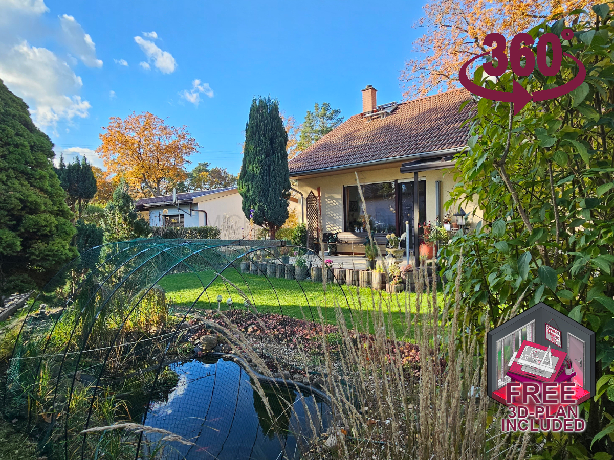 Gemtliches Haus mit kleinem Garten nahe Petzinsee & eigenem Bootsliegeplatz: RUHE. NATUR. WASSERNAH
